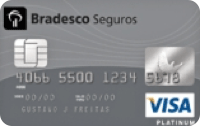 Cartão Bradesco Seguros Visa Platinum