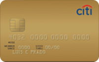 Cartão Citibank Mastercard Gold