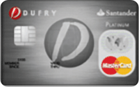 Cartão Santander Dufry Mastercard Platinum
