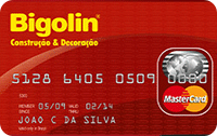 Cartão Bigolin Mastercard